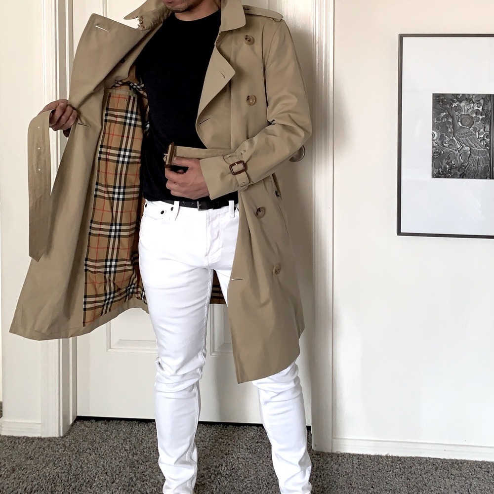 💥FINAL DROP💥 Burberry Chelsea Trench Coat- color Honey size 44IT Size US small